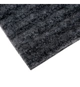 Коврик влаговпитывающий СТАНДАРТ, 2-х цветный 60*90см черно-серый (20307) 10шт/упак