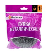 Губка Паттера металлическая, 40 гр. 1шт, жёсткая
